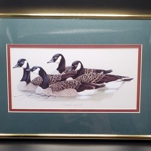 ART LAMAY "Double Dating" 1986 SIGNED PRINT with Frame